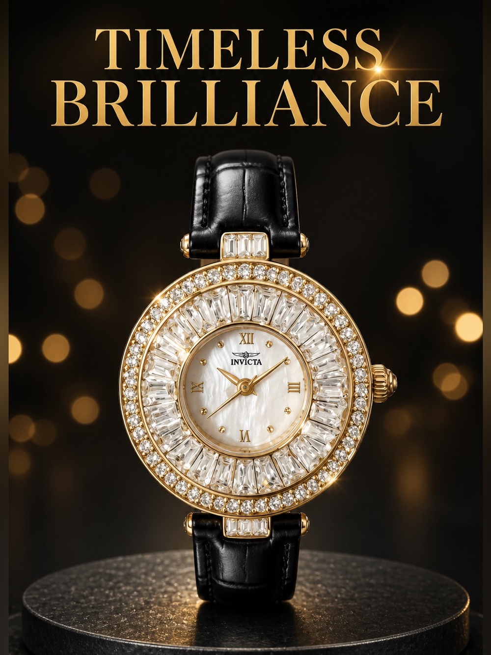 Women’s Invicta Angel / Angel Halo Crystal